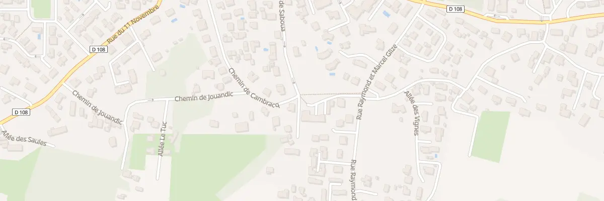Plan du 67 Rue Raymond et Marcel Glize à Boucau