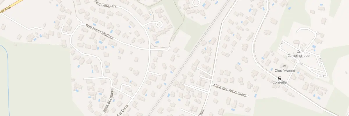 Plan du 51 Rue Joliot Curie à Tarnos