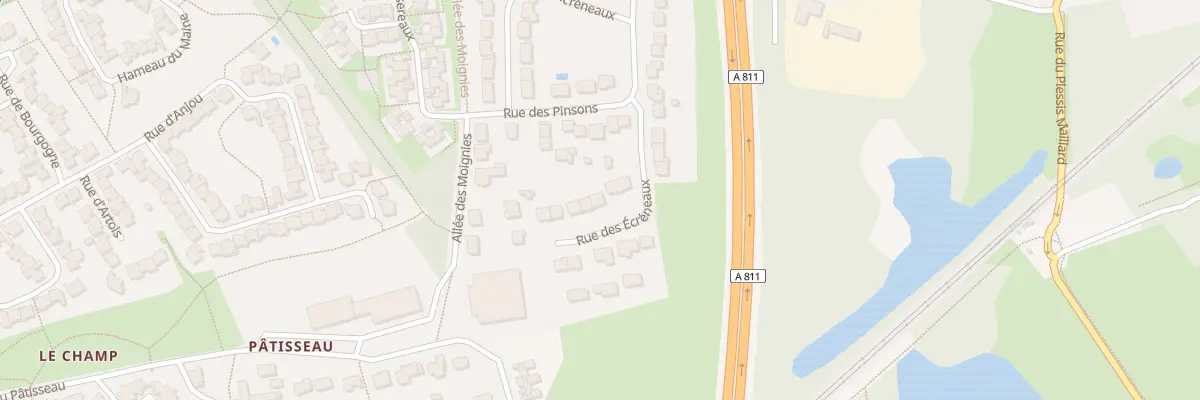 Plan du 6 Rue des Ecreneaux à Sainte-Luce-sur-Loire