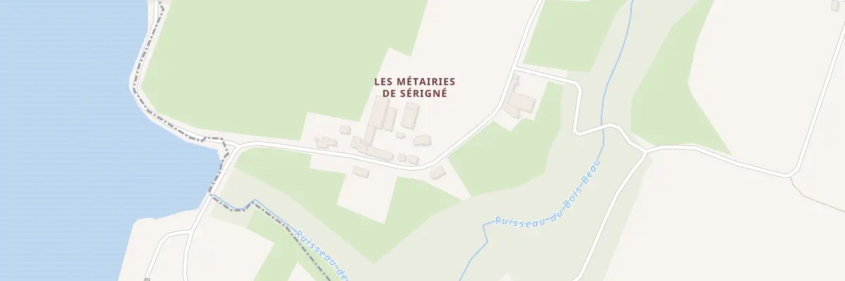 Plan du 6301 Metairies de Serigne à La Bouëxière