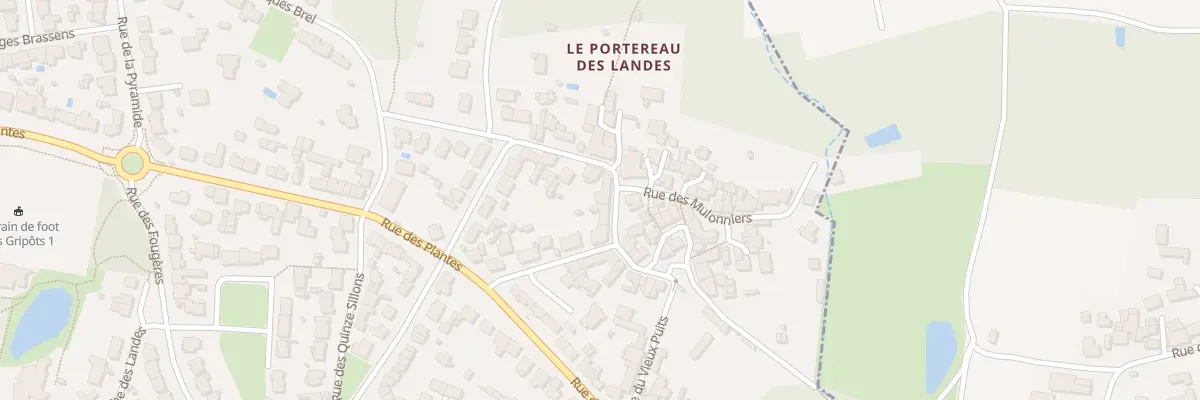 Plan du 30 Rue du Portereau à Saint-Sébastien-sur-Loire