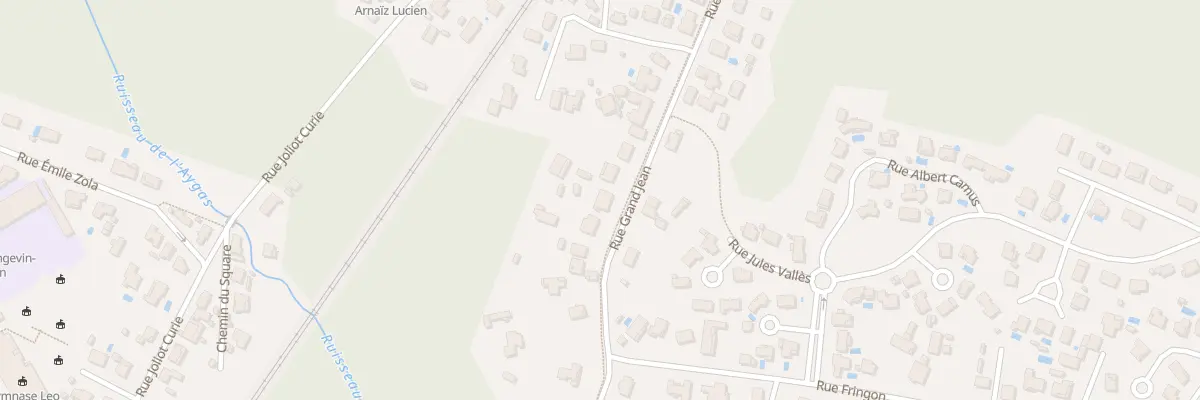 Plan du 38 Rue Grand-jean à Tarnos