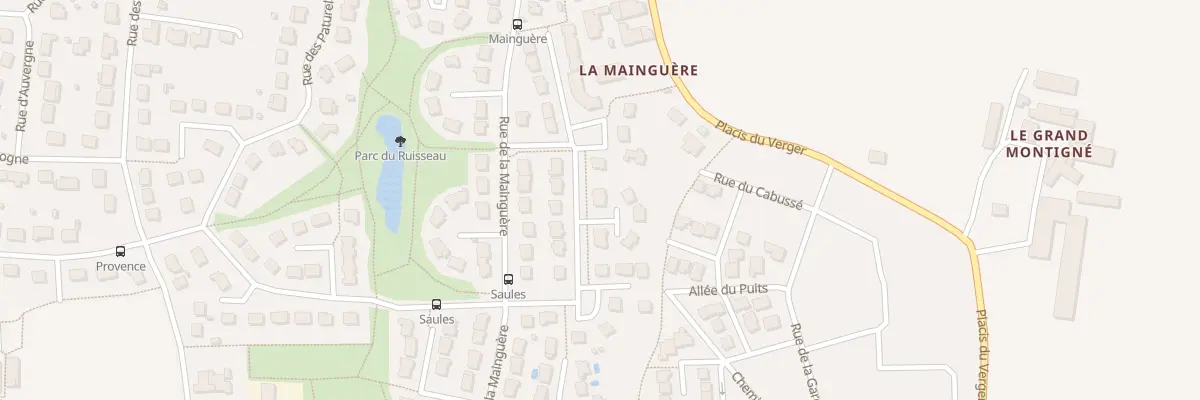 Plan du 3 Rue de la Fromenterie à Brécé