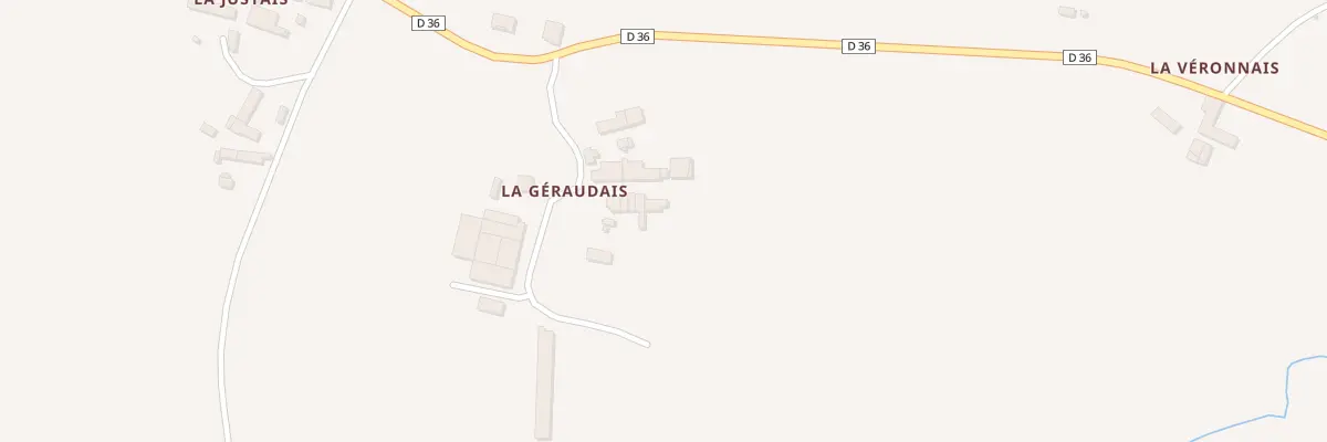 Plan du 5696 La Géraudais à Rougé