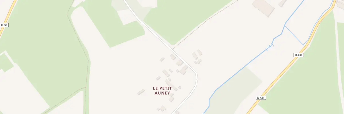 Plan du 5040A Le Pont Auney à Muneville-le-Bingard