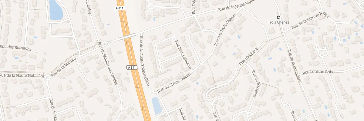 Plan du 1 Rue Jean Lefeuvre à Sainte-Luce-sur-Loire