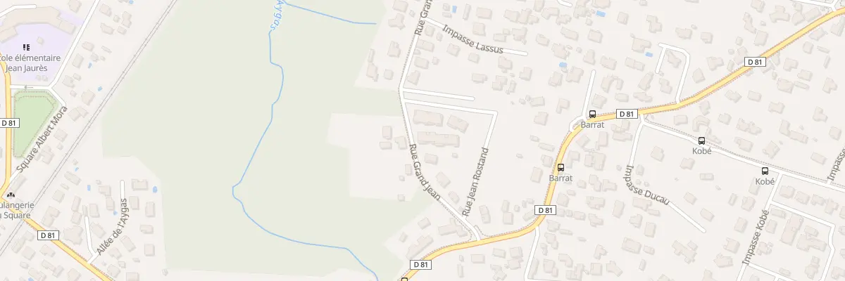 Plan du 14 Rue Jean Rostand à Tarnos