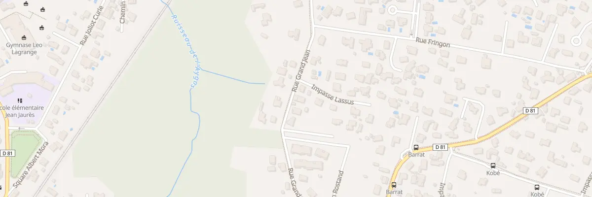 Plan du 15 Rue Grand-jean à Tarnos