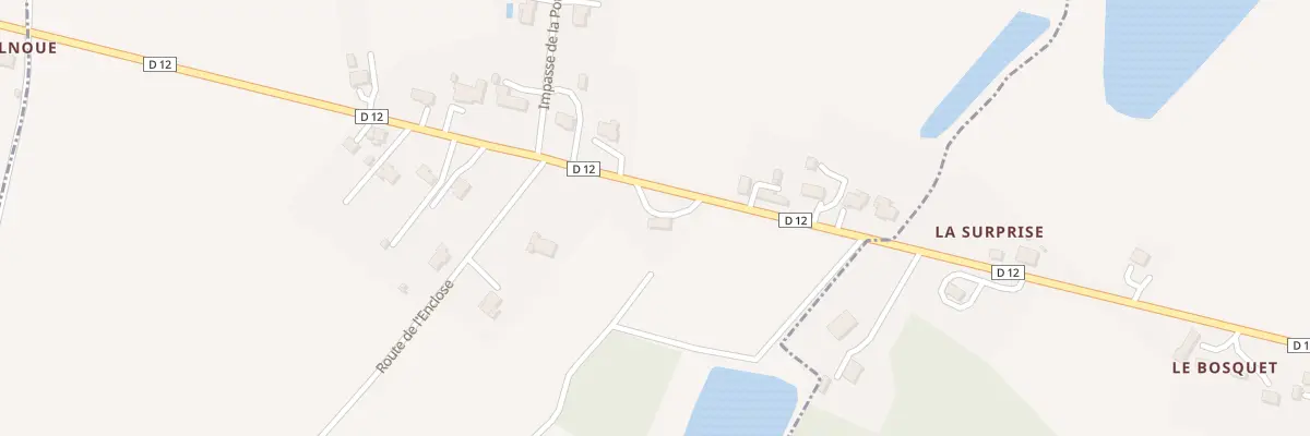 Plan du 5287 La Poterie à La Boissière-des-Landes