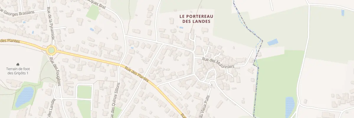 Plan du 22 Rue du Portereau à Saint-Sébastien-sur-Loire