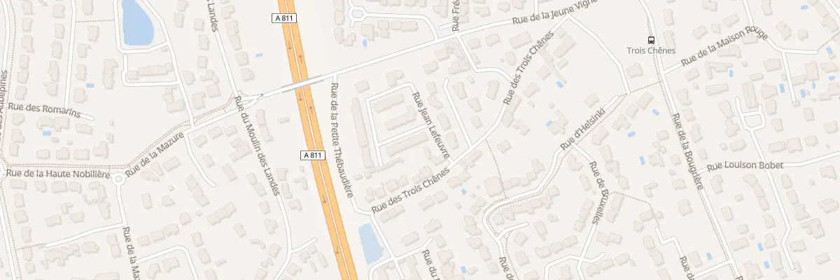Plan du 3 Rue Jean Lefeuvre à Sainte-Luce-sur-Loire