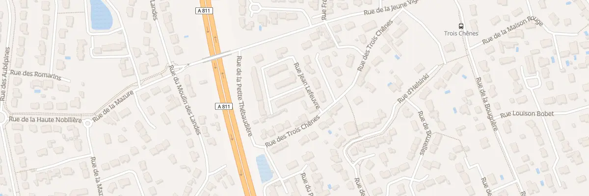 Plan du 5 Rue Jean Lefeuvre à Sainte-Luce-sur-Loire