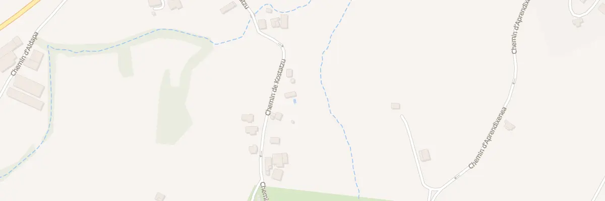 Plan du 283 Che de Kostatzu à Souraïde
