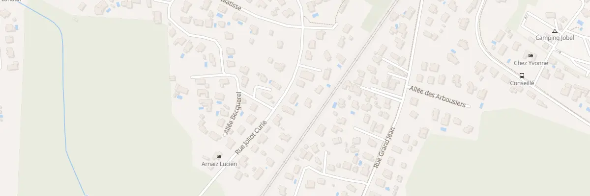 Plan du 41 Rue Joliot Curie à Tarnos