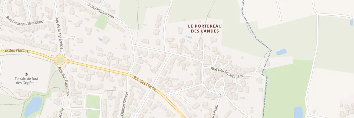 Plan du 16 Rue du Portereau à Saint-Sébastien-sur-Loire