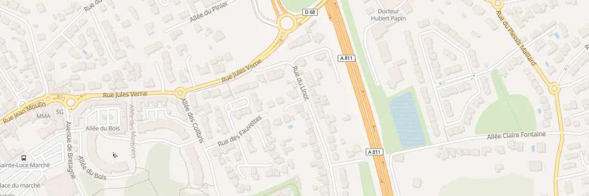 Plan du 2B Rue du Linot à Sainte-Luce-sur-Loire