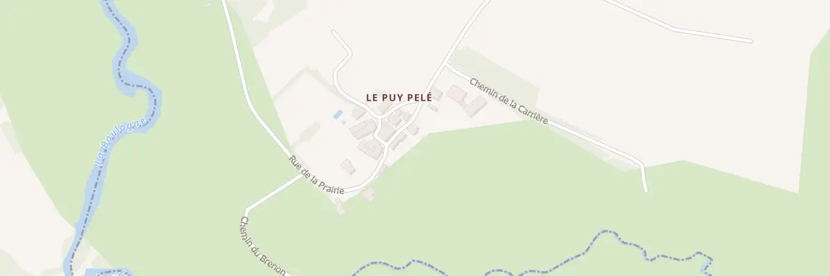 Plan du 5 Rue de la prairie à Montréverd