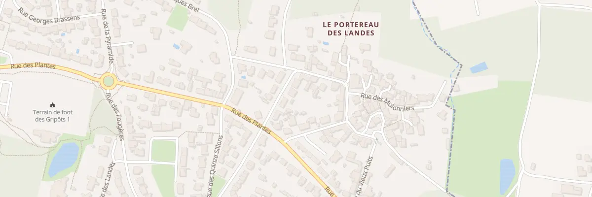 Plan du 12 Rue du Portereau à Saint-Sébastien-sur-Loire