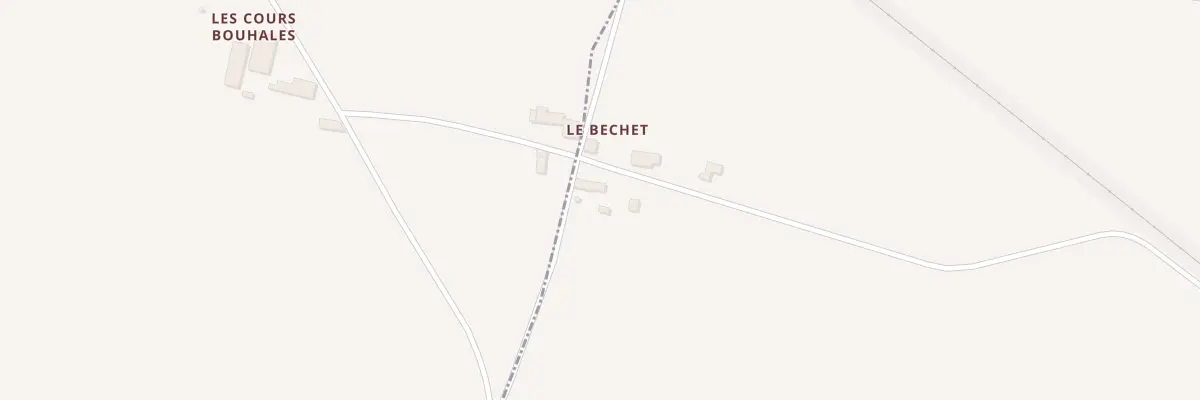 Plan du 5145 Le Bechet à Essé