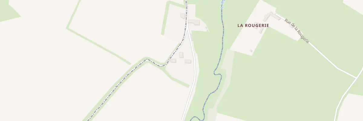 Plan du 39 Rue de la Vallée de l’Ay à La Feuillie