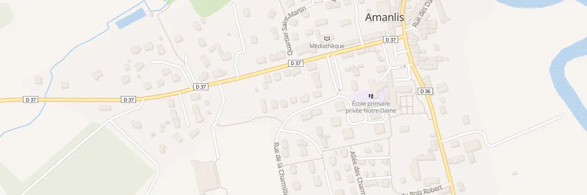 Plan du 12 Rue de la Charmille à Amanlis