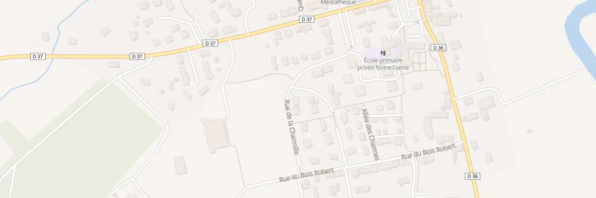 Plan du 17 Rue de la Charmille à Amanlis