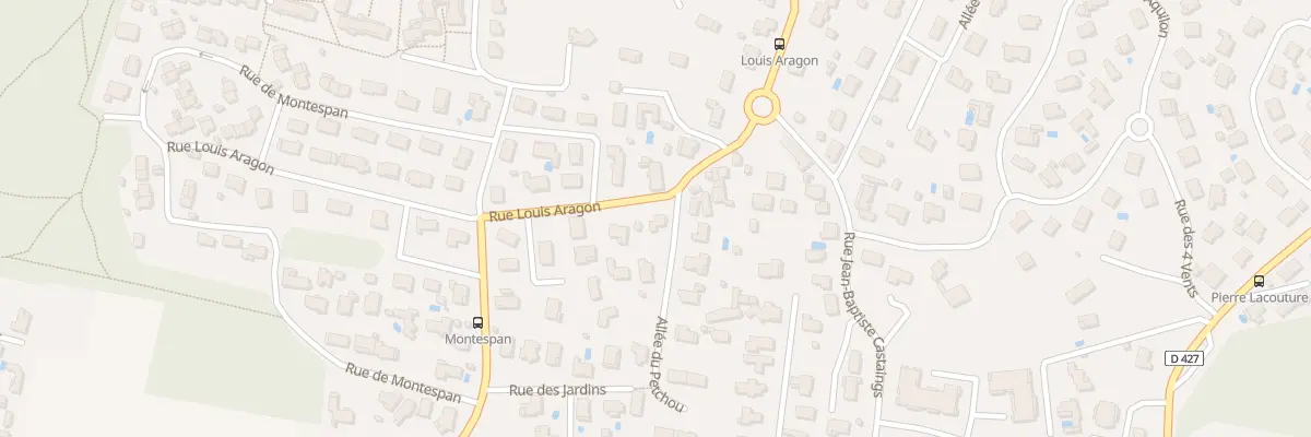 Plan du 7 Rue Louis Aragon à Boucau