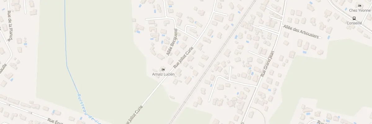 Plan du 33 Rue Joliot Curie à Tarnos