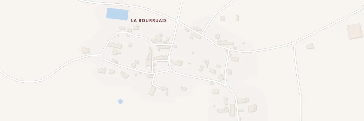 Plan du 17 La Bourruais à Saint-Aubin-des-Châteaux