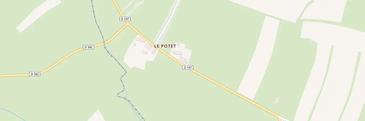 Plan du 5005 Le Potet à Laulne