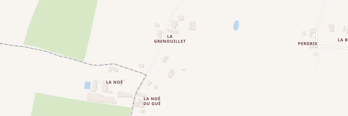 Plan du 31 La Noe du Gue à Servon-sur-Vilaine