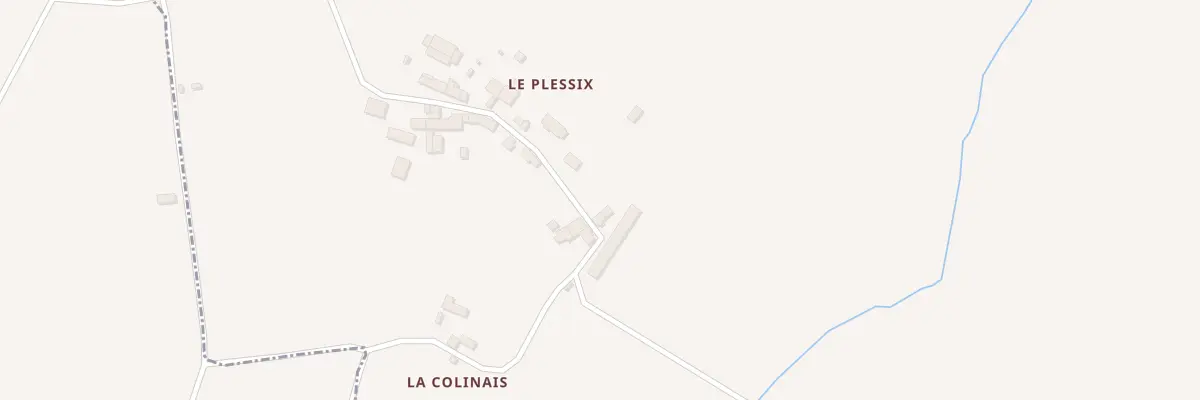 Plan du 16 Le Plessix à Mézières-sur-Couesnon