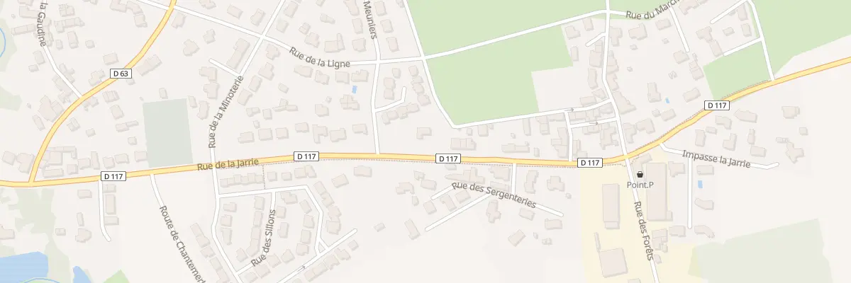 Plan du 35 Rue de la Jarrie à Montbert