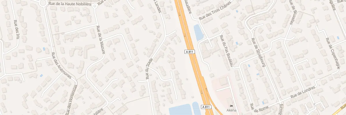 Plan du 72B Rue du Stade à Sainte-Luce-sur-Loire