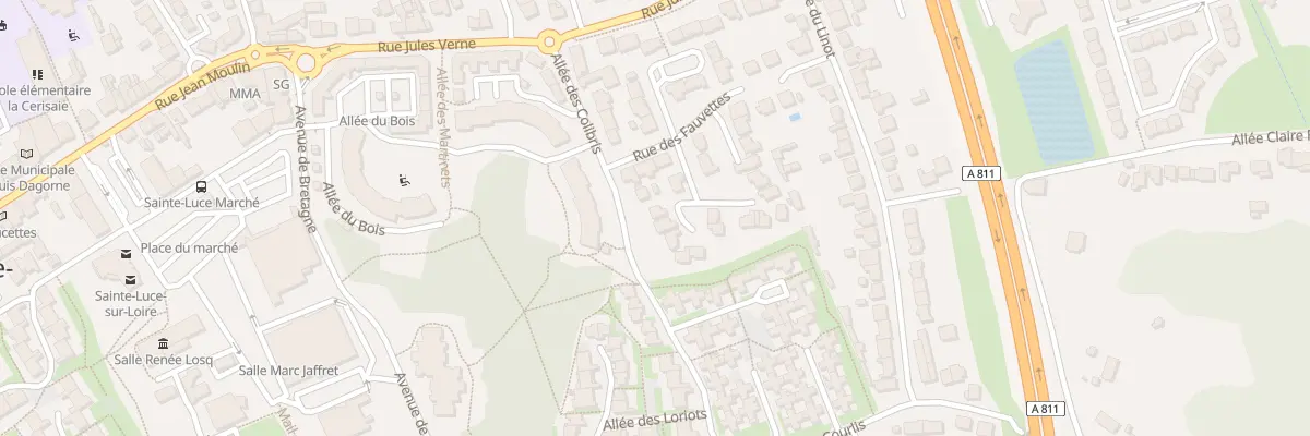 Plan du 13 Rue des Roitelets à Sainte-Luce-sur-Loire