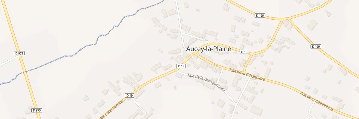 Plan du 6 Rue des Fourchemins à Aucey-la-Plaine