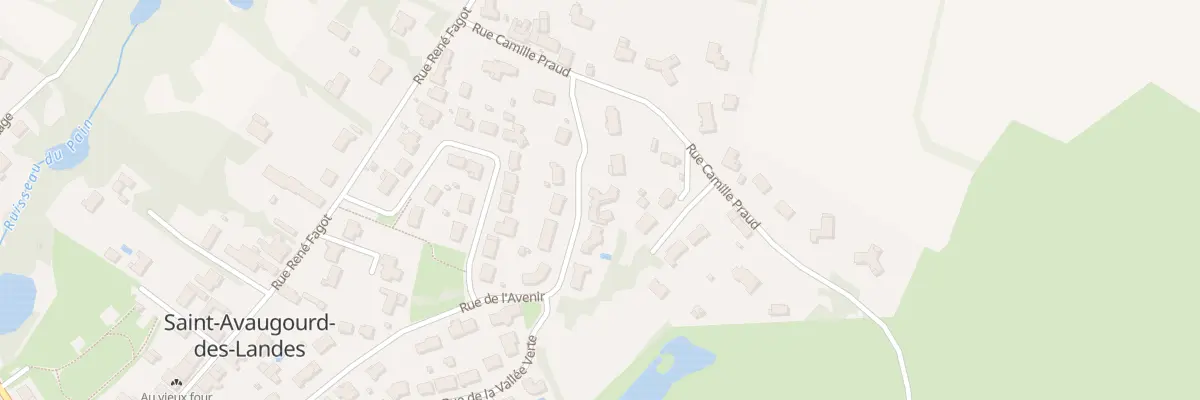 Plan du 28 Rue de l’Avenir à Saint-Avaugourd-des-Landes