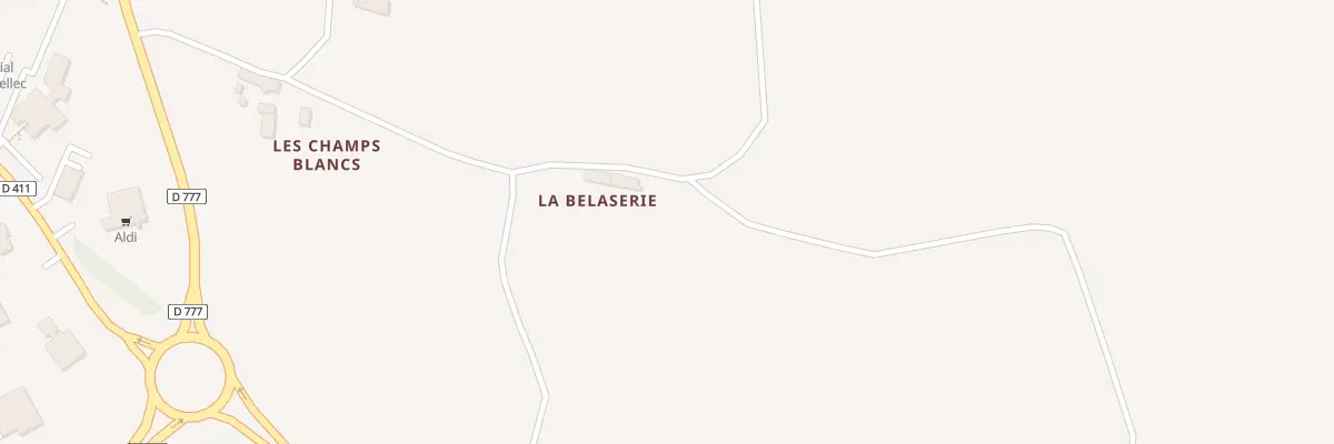 Plan du 4 La Bélaserie à Janzé