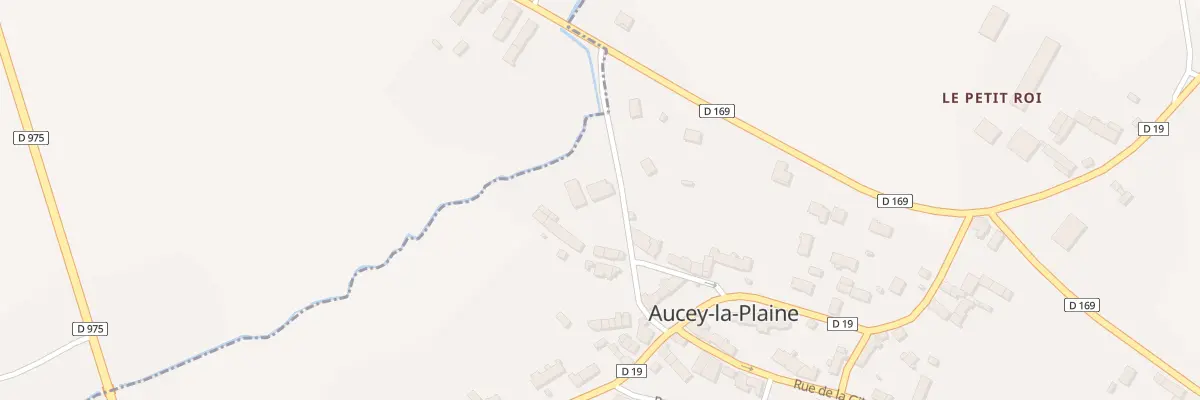Plan du 9 Rue de la Rochelle à Aucey-la-Plaine