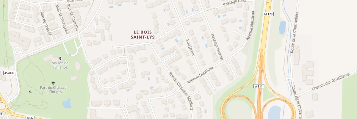 Plan du 22B Rue du Chevalier Maillard à Carquefou