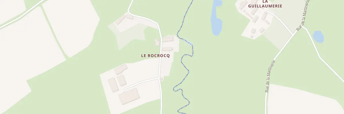 Plan du 26 Rue de la Vallée de l’Ay à La Feuillie