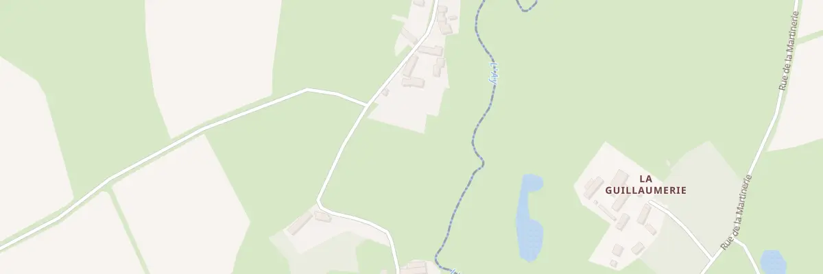 Plan du 28 Rue de la Vallée de l’Ay à La Feuillie