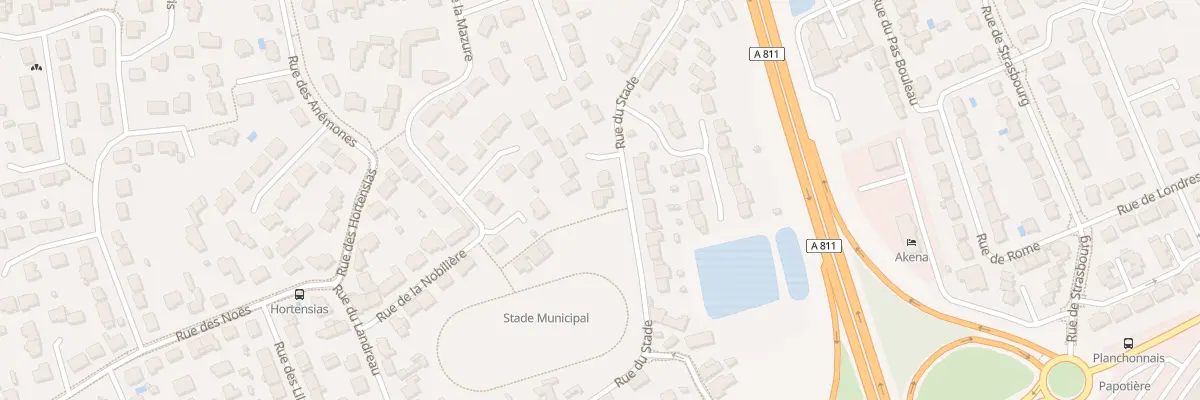 Plan du 33 Rue du Stade à Sainte-Luce-sur-Loire