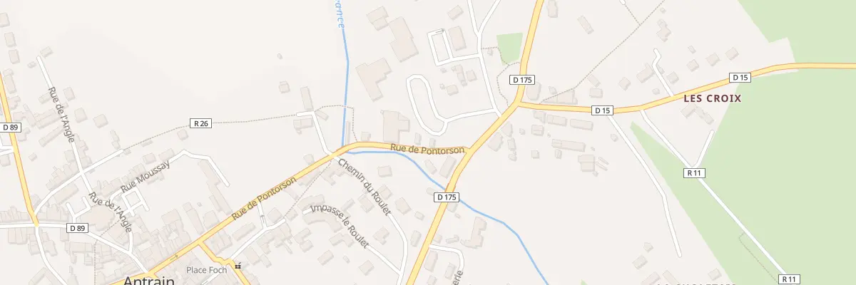 Plan du 33 Rue de Pontorson à Val-Couesnon