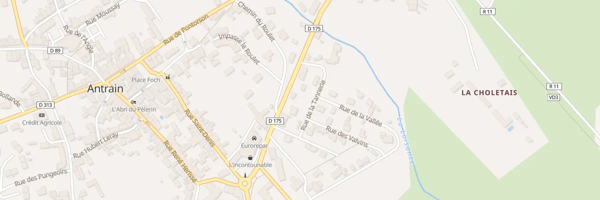 Plan du 6 Rue de la Tannerie à Val-Couesnon