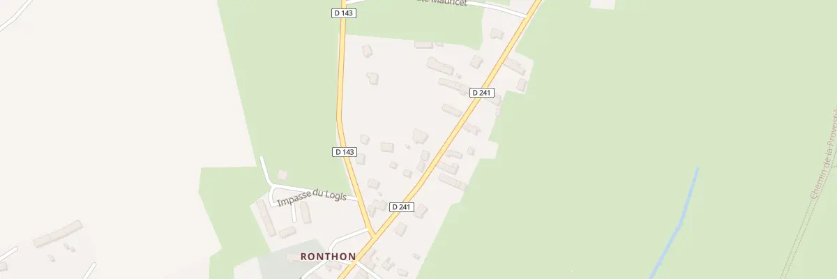 Plan du 59B Rte de la Mer Ronthon à Dragey-Ronthon