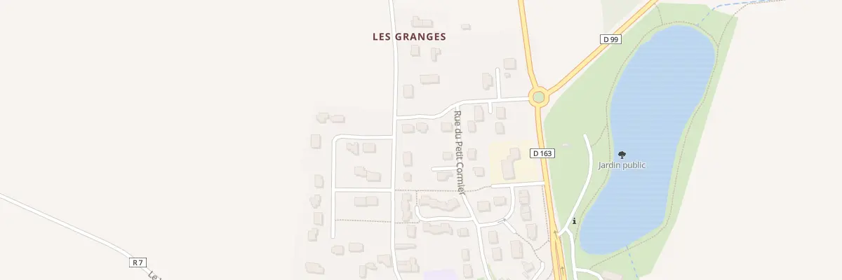 Plan du 13 Rue Gratte-loup à Thourie