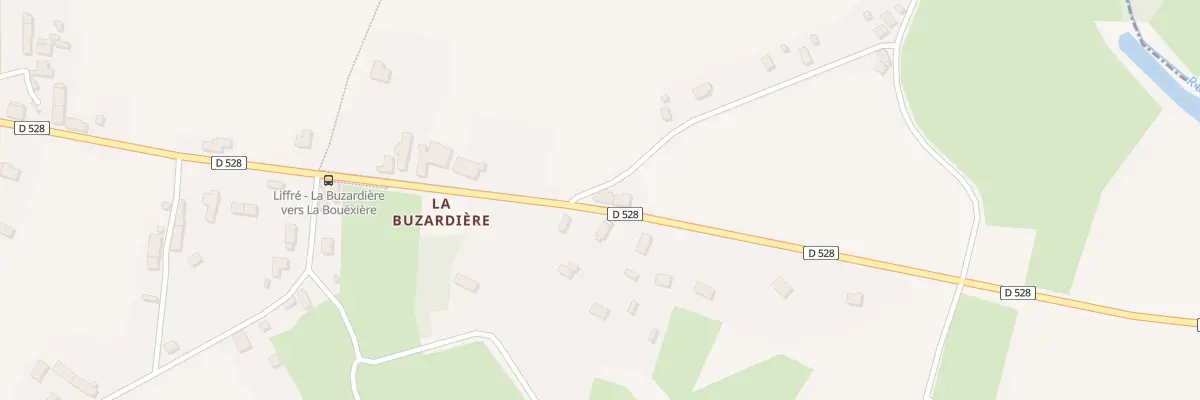 Plan du 33 La Buzardière à Liffré