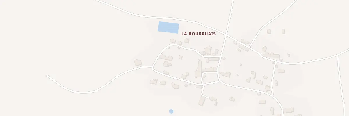 Plan du 409B La Bourruais à Saint-Aubin-des-Châteaux