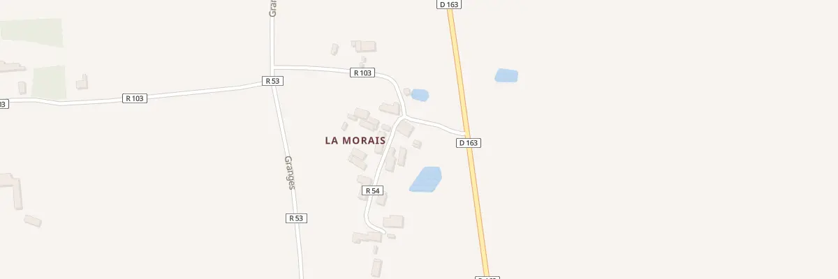 Plan du 5 La Morais à Thourie